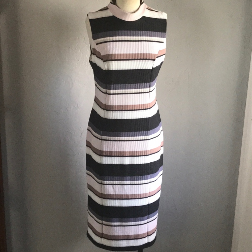 Shelby & Palmer Ribbed-Knit Dress